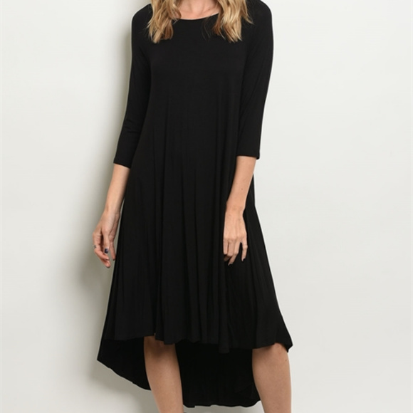 Pretty Black Tunic Dress @LAST ONE - Picture 2 of 3
